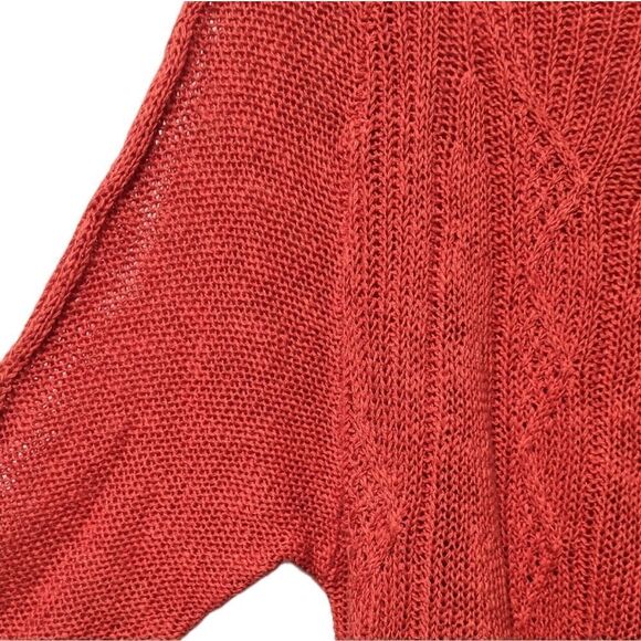 Anthropologie ROSIE NEIRA Solana Knit Pullover Linen Sweater S - Picture 6 of 8